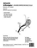 images of Exercise Bicycle Instructions